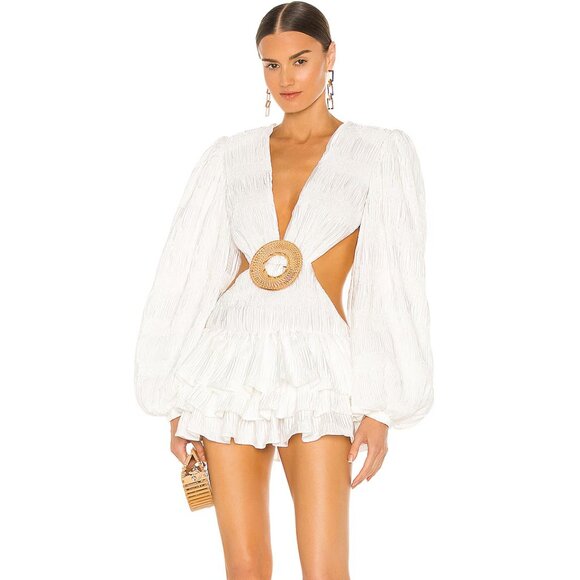 New with Tags -- Bronx and Banco X REVOLVE Lila Mini Dress in White, Size 2 - Picture 1 of 11